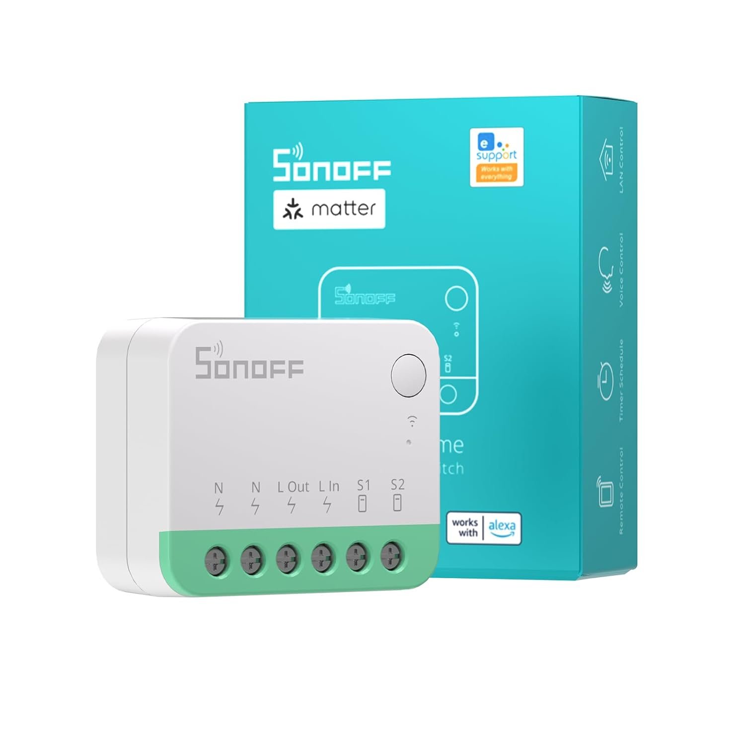 SONOFF MINI Extreme Wi-Fi Smart Switch Matter-Enabled